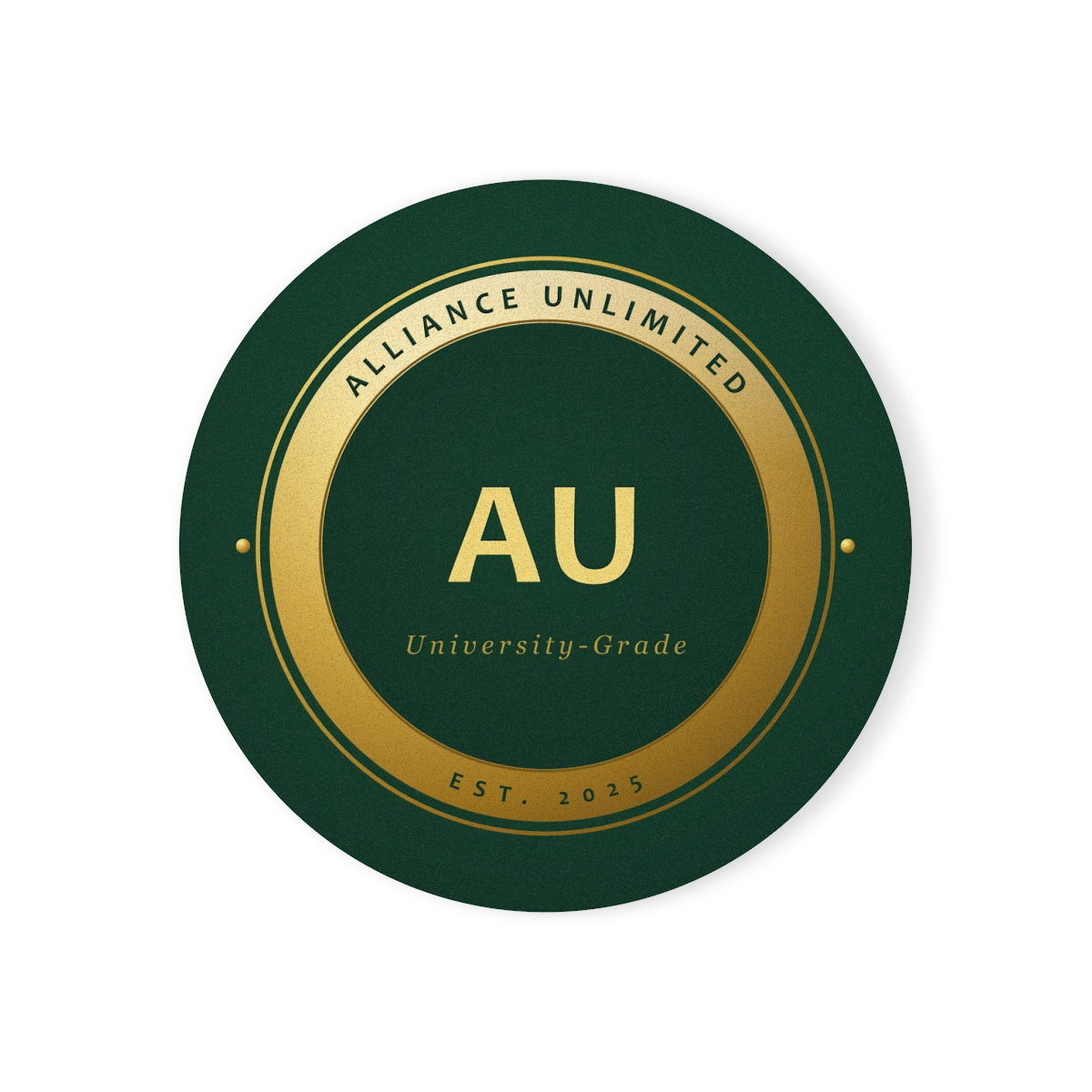 AU Sealmark Coaster