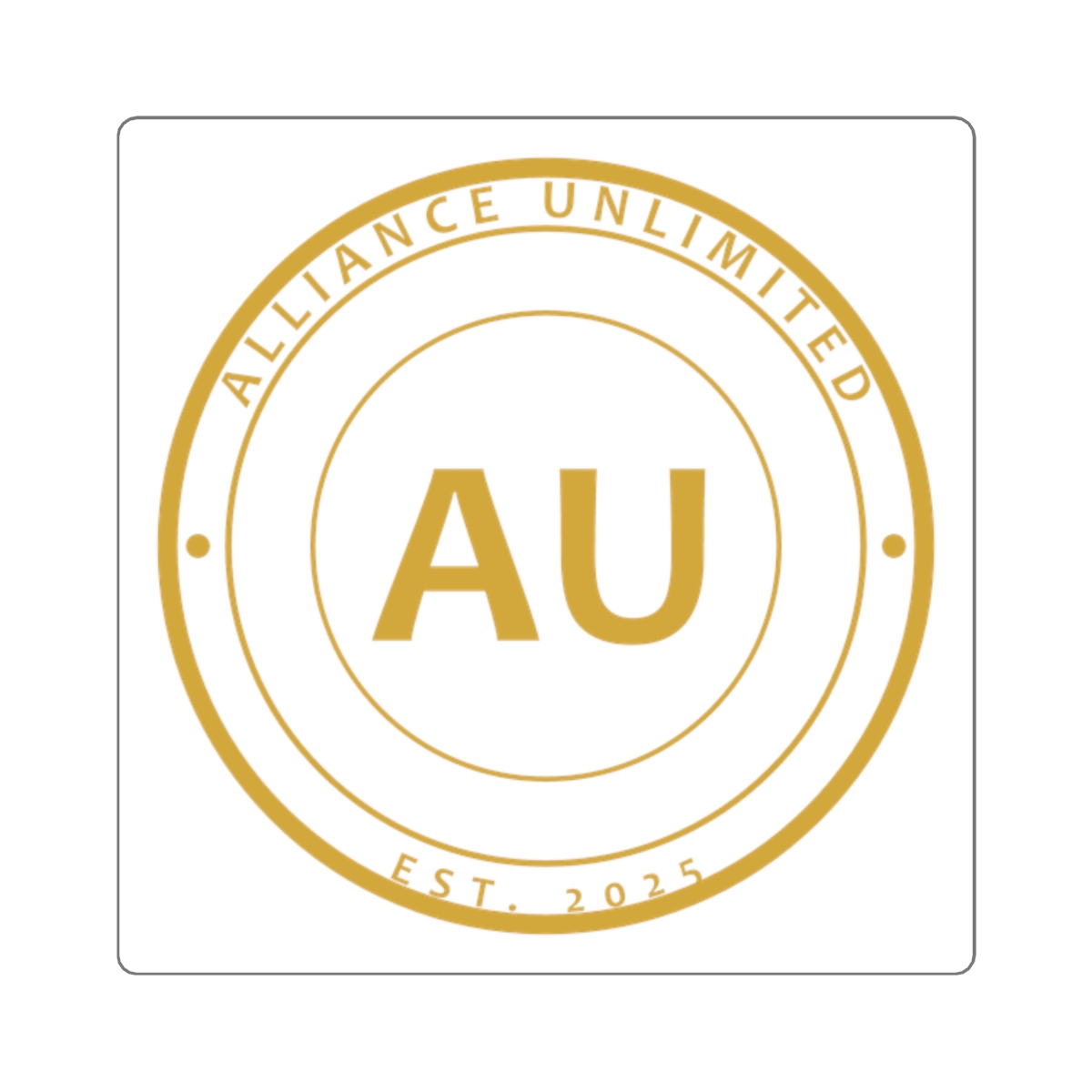 AU Sealmark Decal