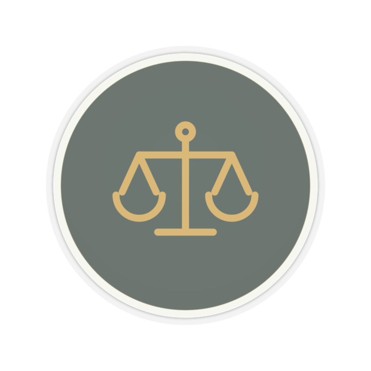AU Scales Glyph Sticker